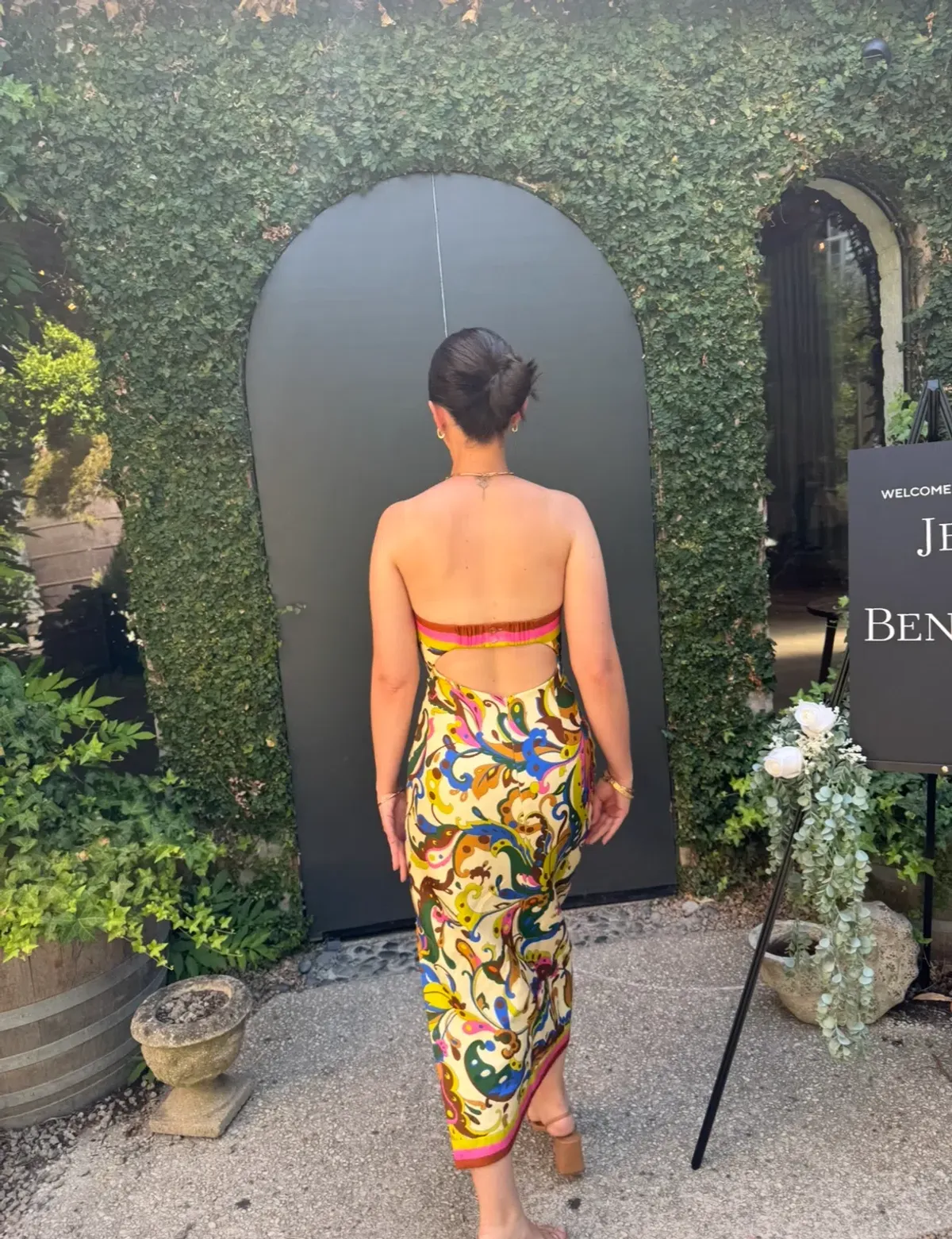 Alemais Ozma Strapless Dress Multi Size AU 6  - Image 5