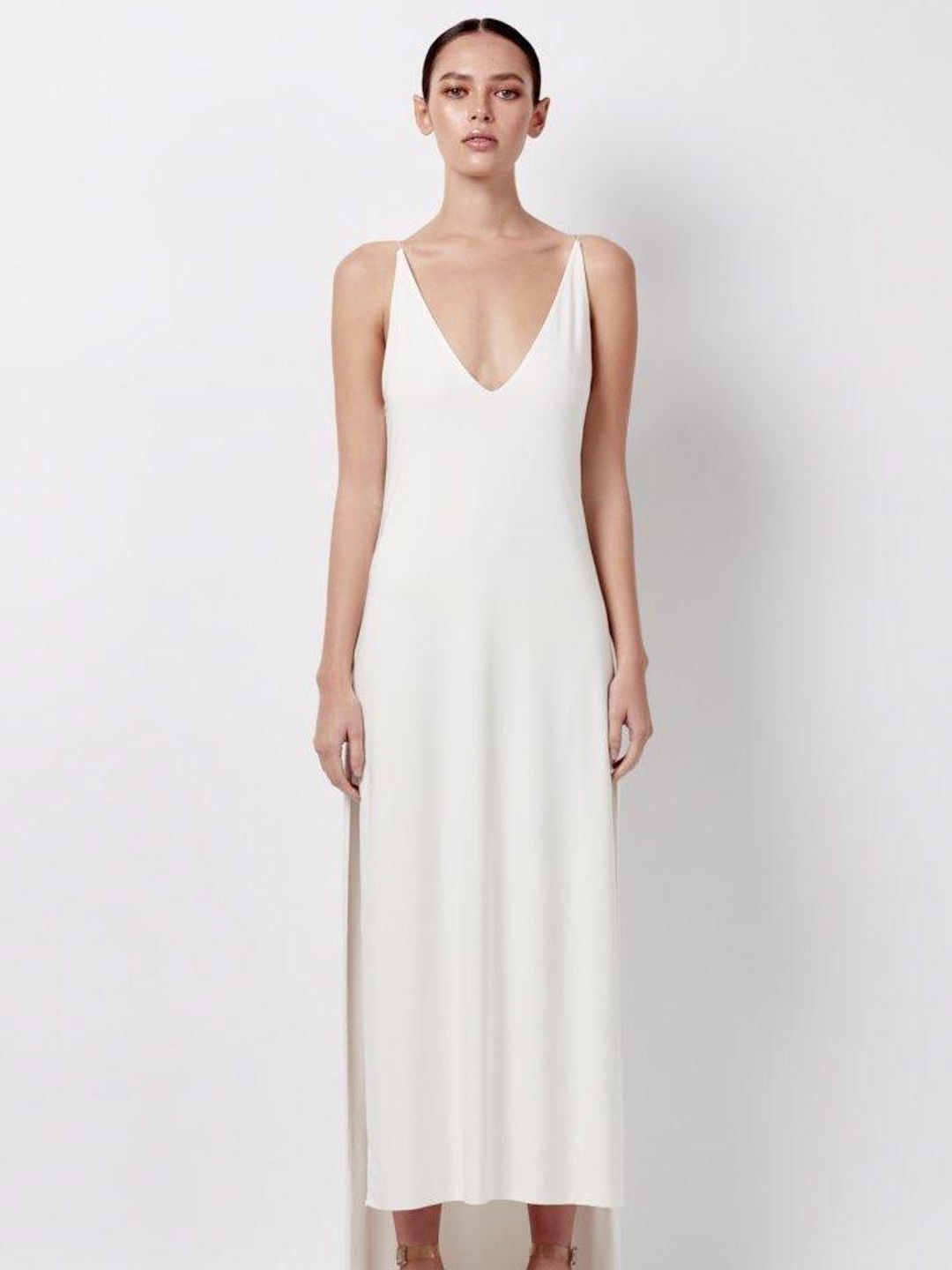 Natalie Rolt Dion Dress White Size 8 for rent on The Volte - main image