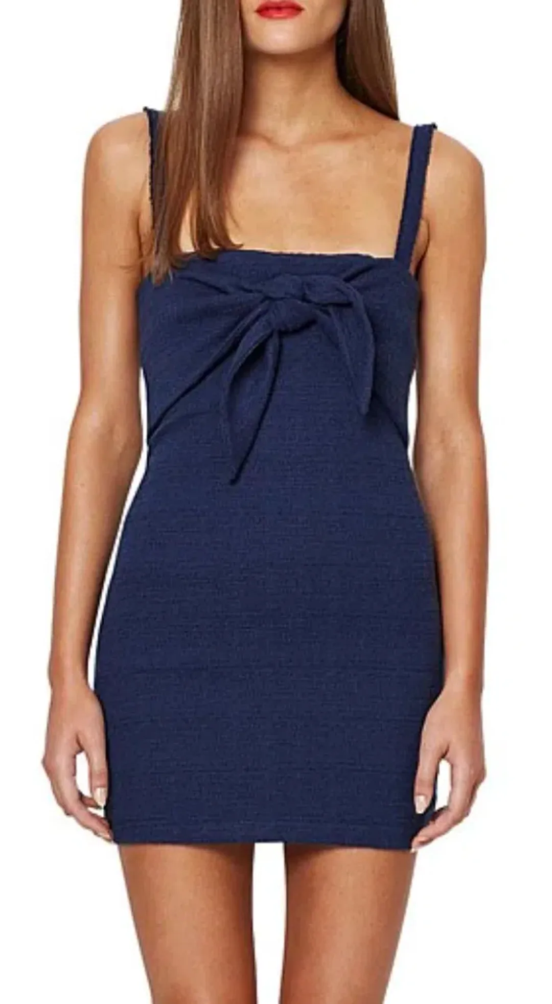 Bec & Bridge Under Eave Mini Dress in Blue Size 8 for rent on The Volte - main image