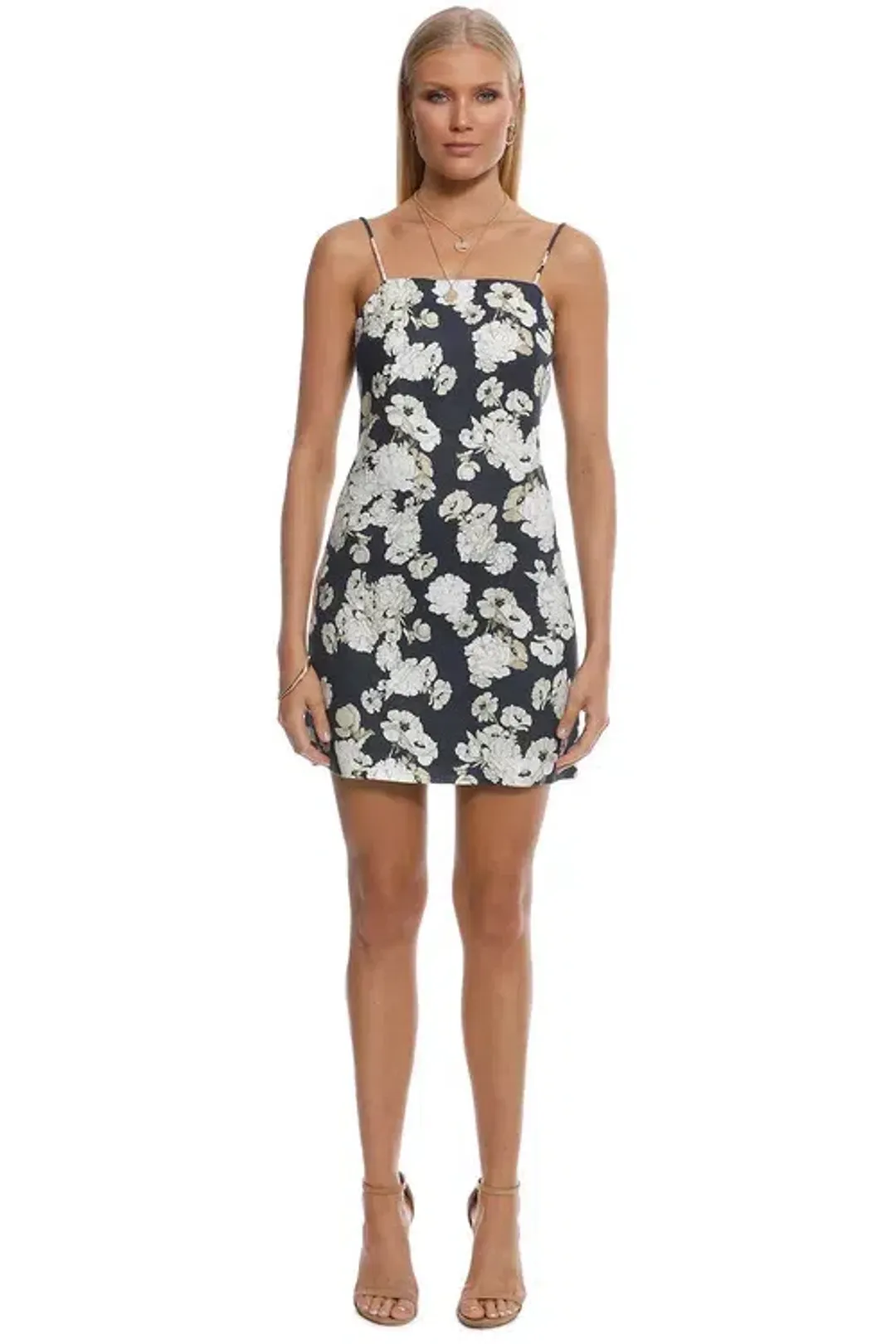 Sir The Label Bellagio Mini Dress Navy Floral | AU 8 for rent on The Volte - main image