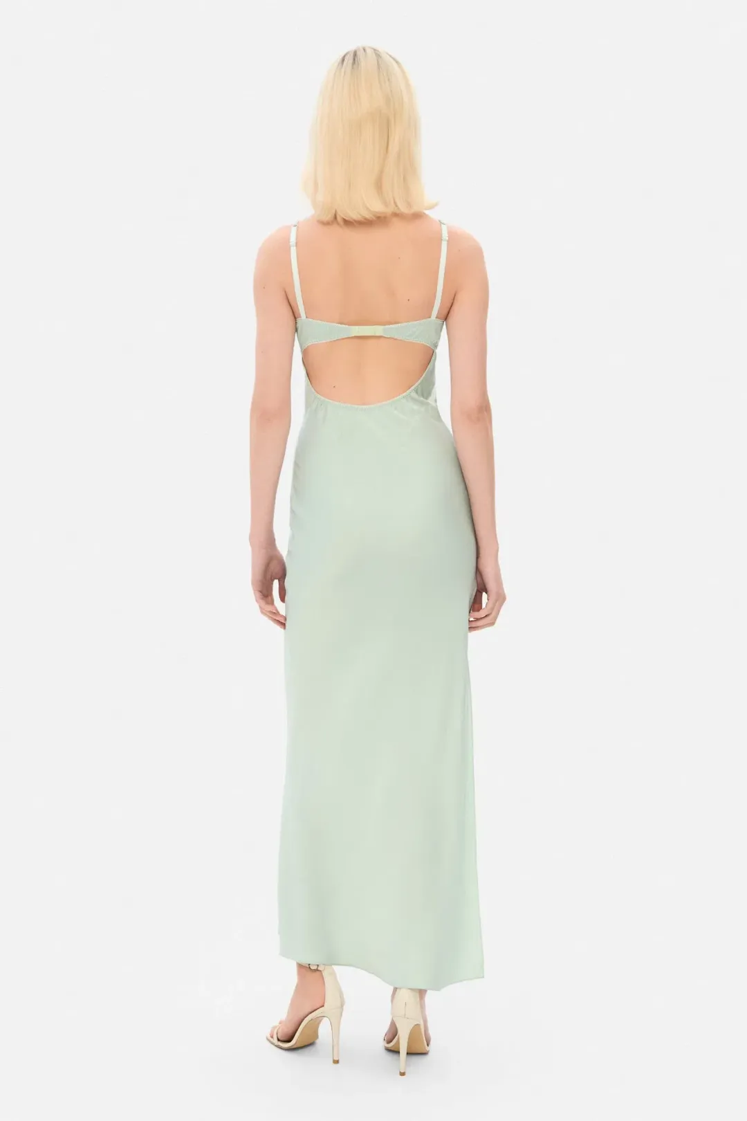 Anna October Georgina Maxi Dress Pale Green Size XS / AU 6 for rent on The Volte - main image