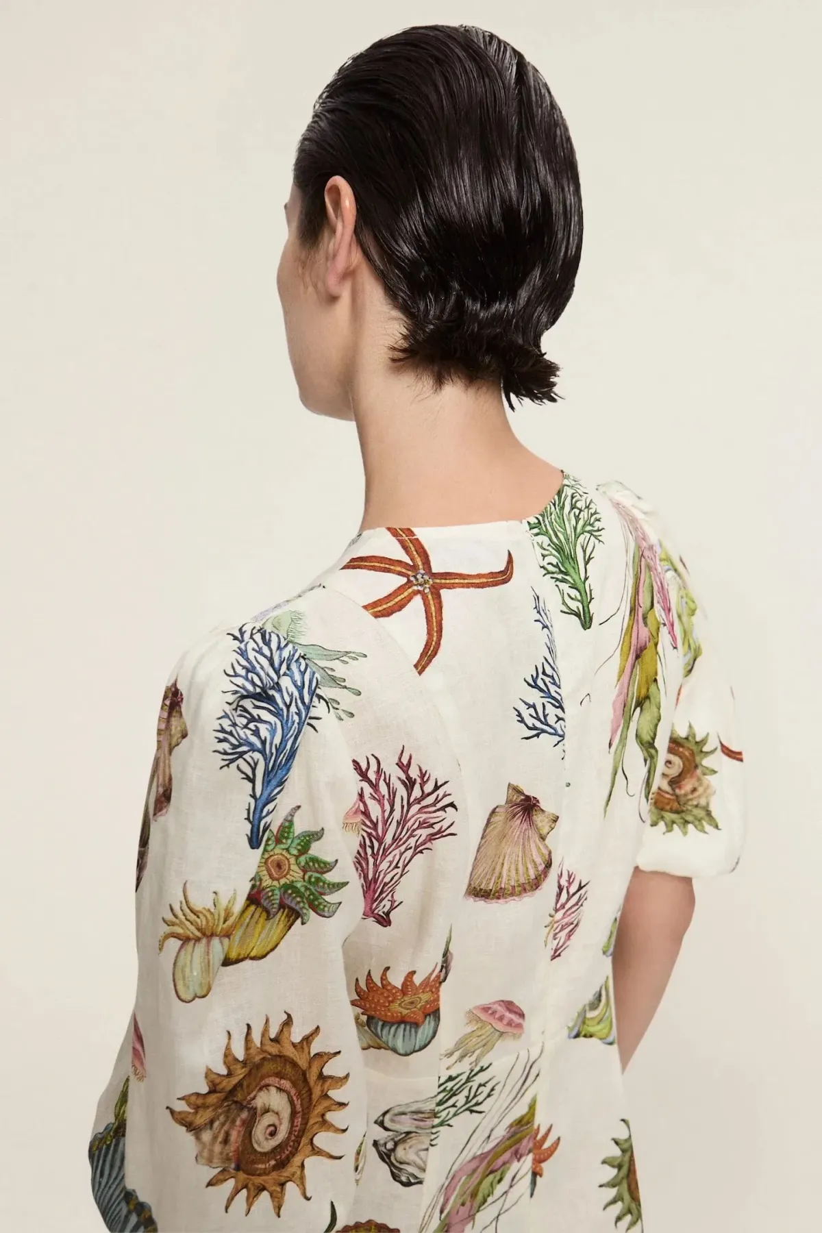 Alemais Sea Midi Dress Multicolour Size 10 - Image 4