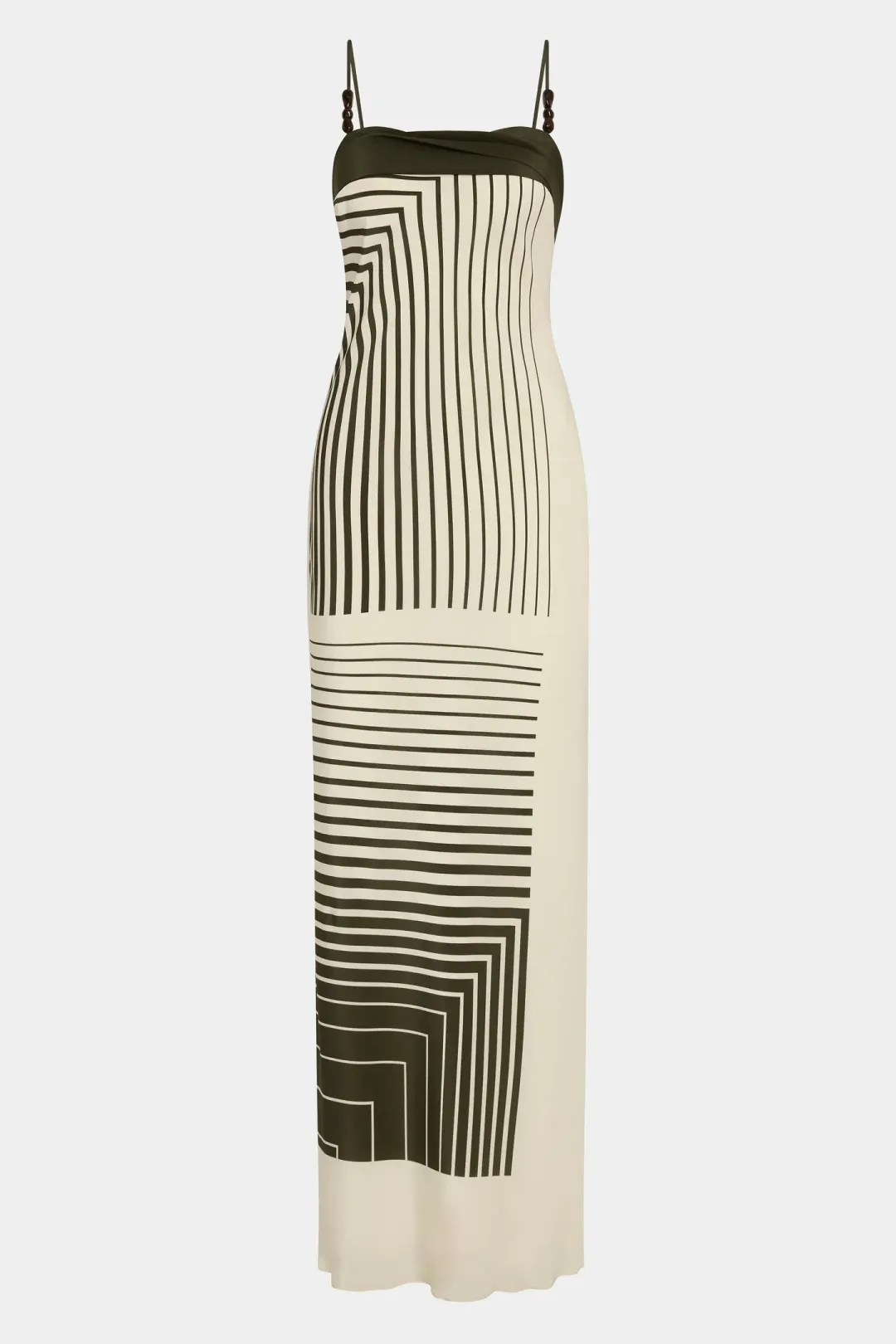Sir the Label Leilana Slip Dress Garden Stripe Size 3 / AU 12 for rent on The Volte - main image