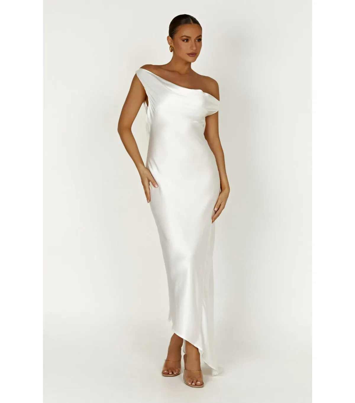 Meshki Yvette Slip Dress White Size AU 6 - Image 1