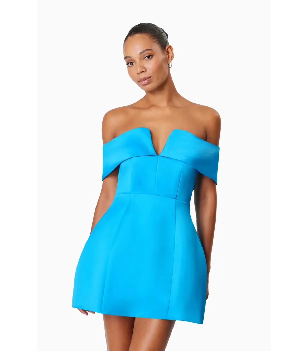 Elliatt Alice Mini Party Dress Aqua Size XS / AU 6 - Image 2