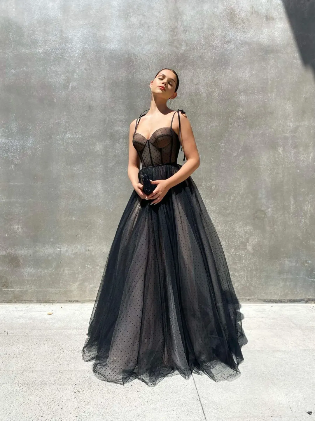 Gossip Gowns Emily Gown Black Size AU 4 for rent on The Volte - main image