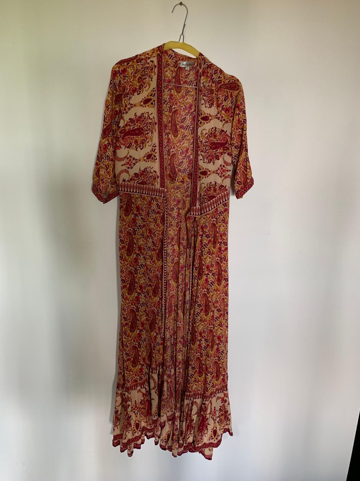 Arnhem Wild Magnolia Maxi Dress in Sunset Size 10  - Image 4