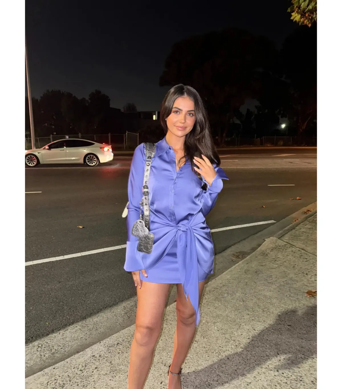 Rat & Boa Alanis Mini Dress in Purple Size M / AU 10 - Image 4