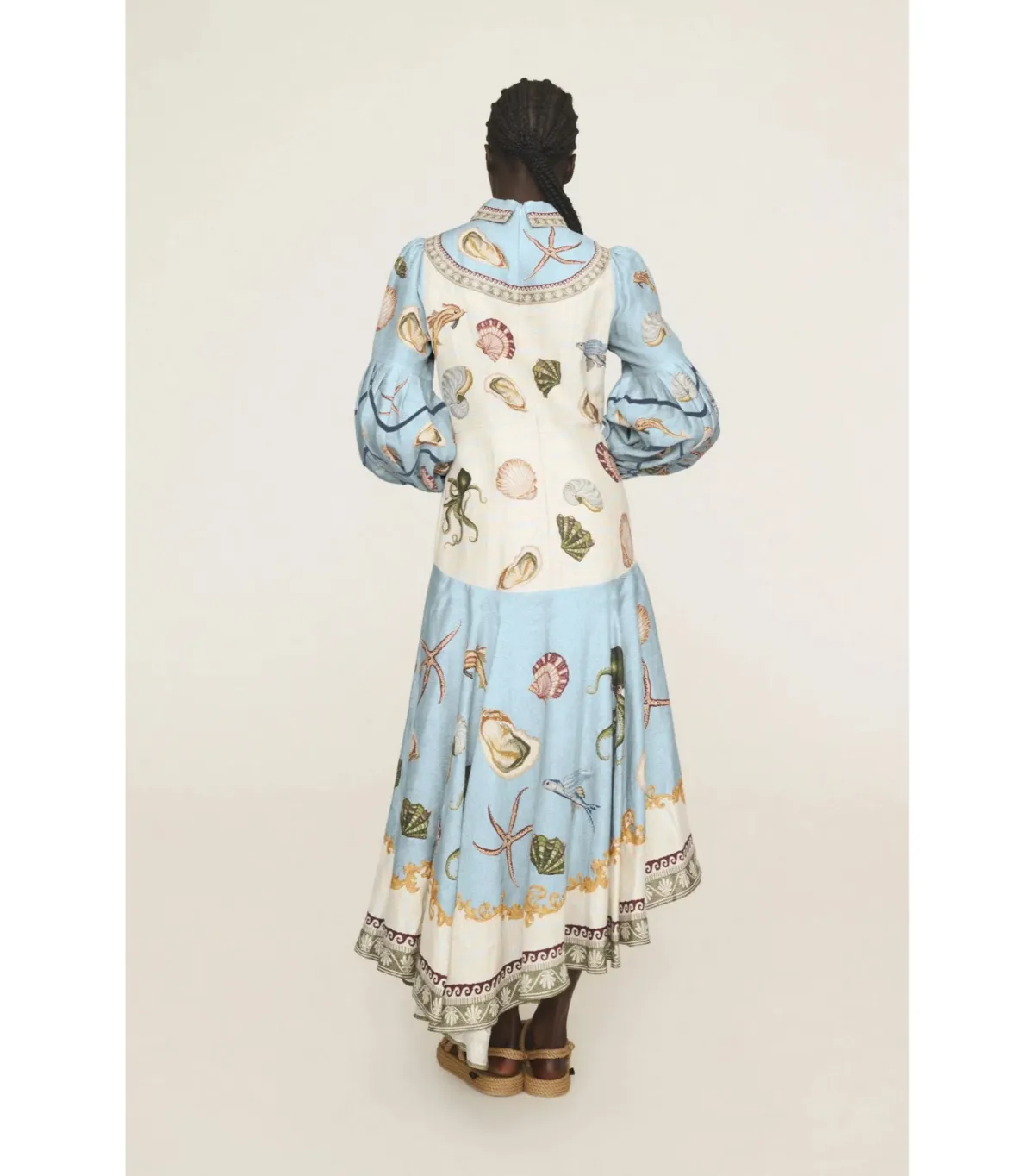 Alemais Bath House Shirtdress Multi Size AU 10 - Image 3