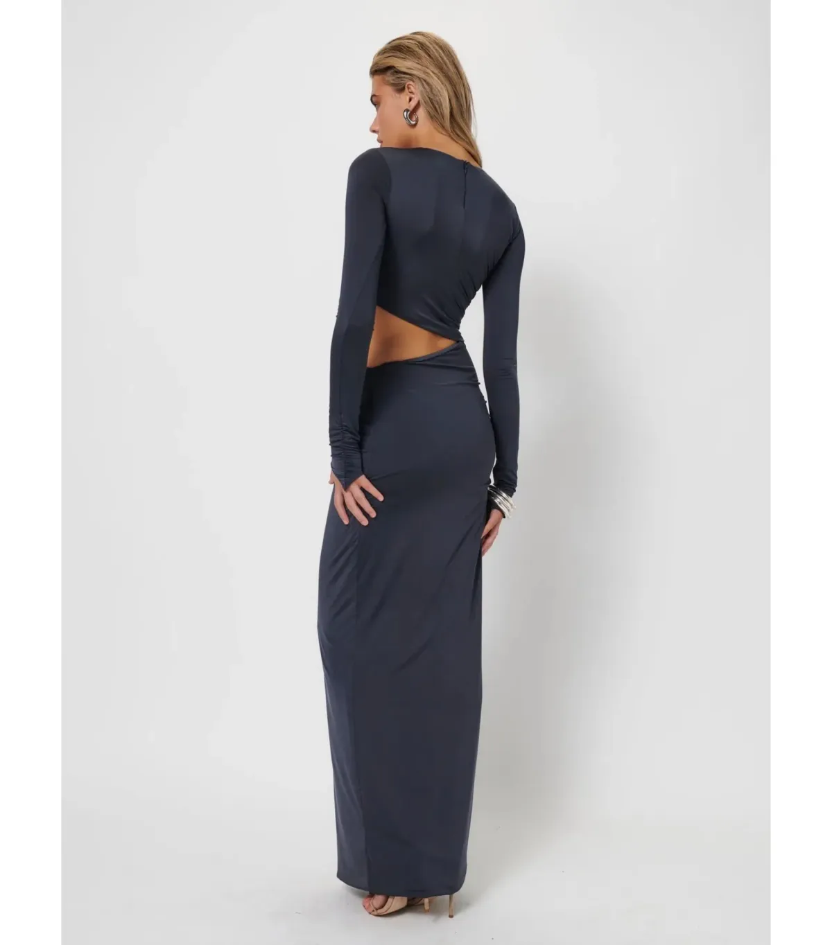 Effie Kats Cara Maxi Dress Thunder Size M / AU 10 - Image 2