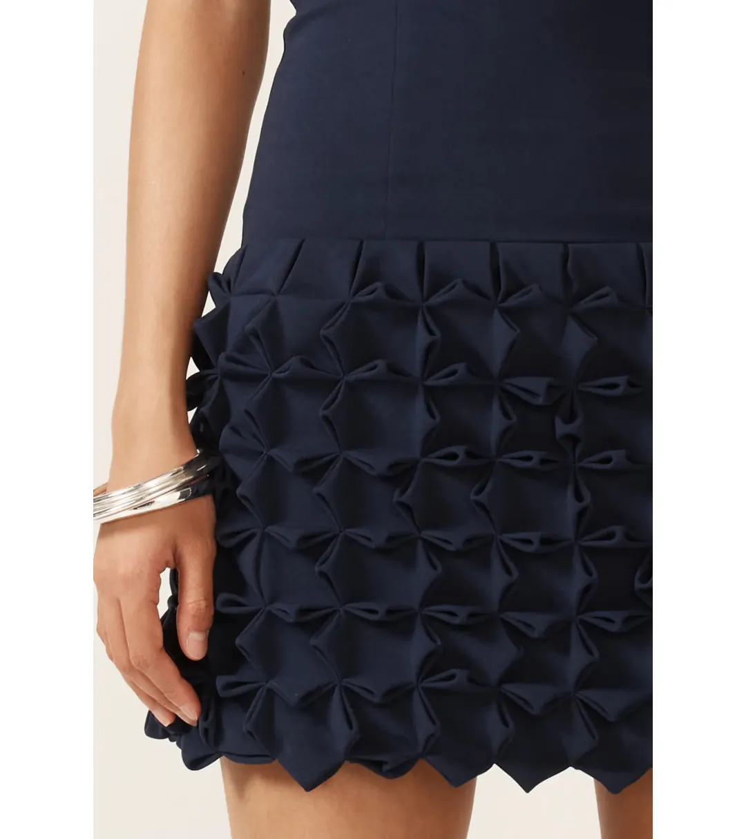 Ance Gria Paloma Mini Dress Navy Size AU 6  for rent on The Volte - main image