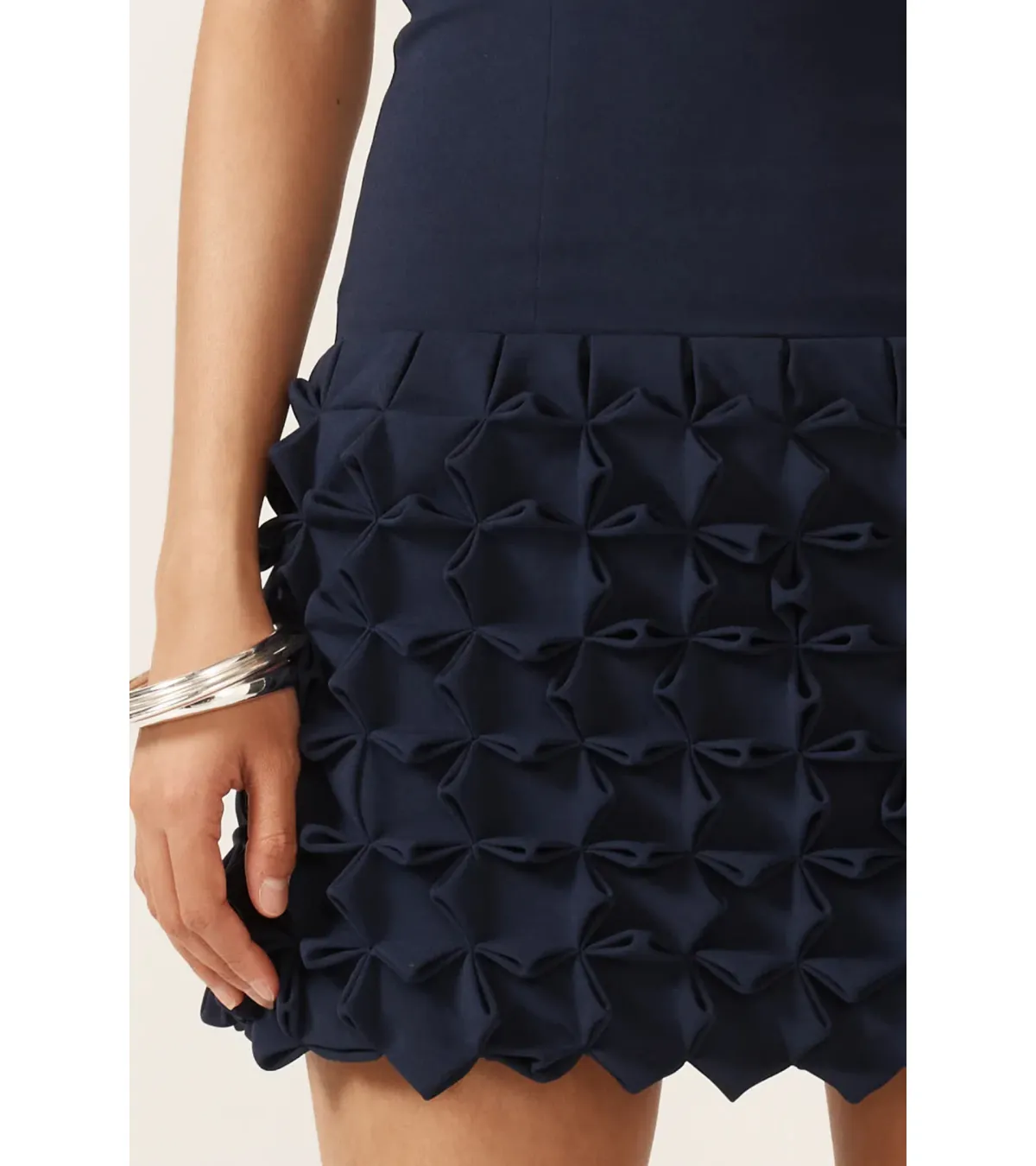 Ance Gria Paloma Mini Dress Navy Size AU 6  - Image 2