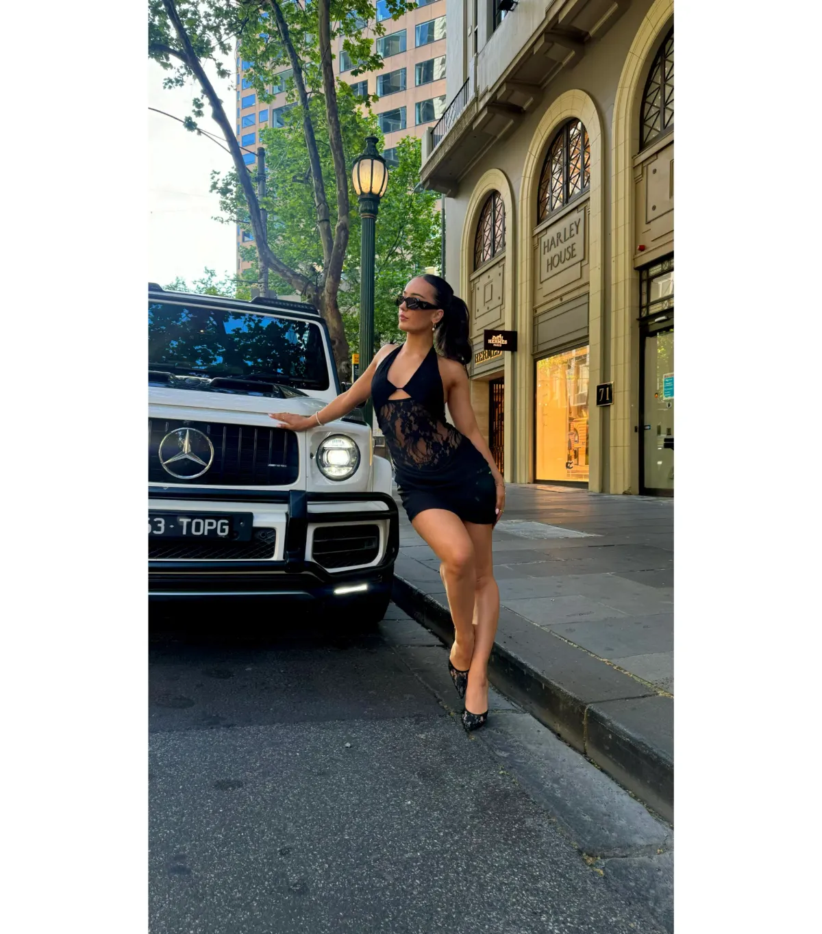 Benni Rocky Mini Dress Black Size S / AU 8 - Image 4