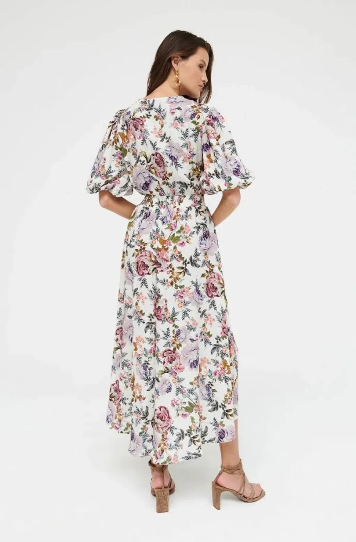 Sheike Lilac Blooms Floral Maxi Dress Size AU 12 - Image 2