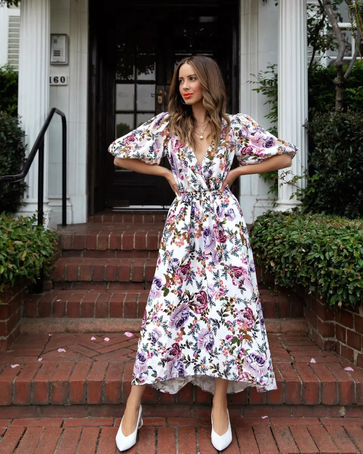 Sheike Lilac Blooms Floral Maxi Dress Size AU 12 - Image 5