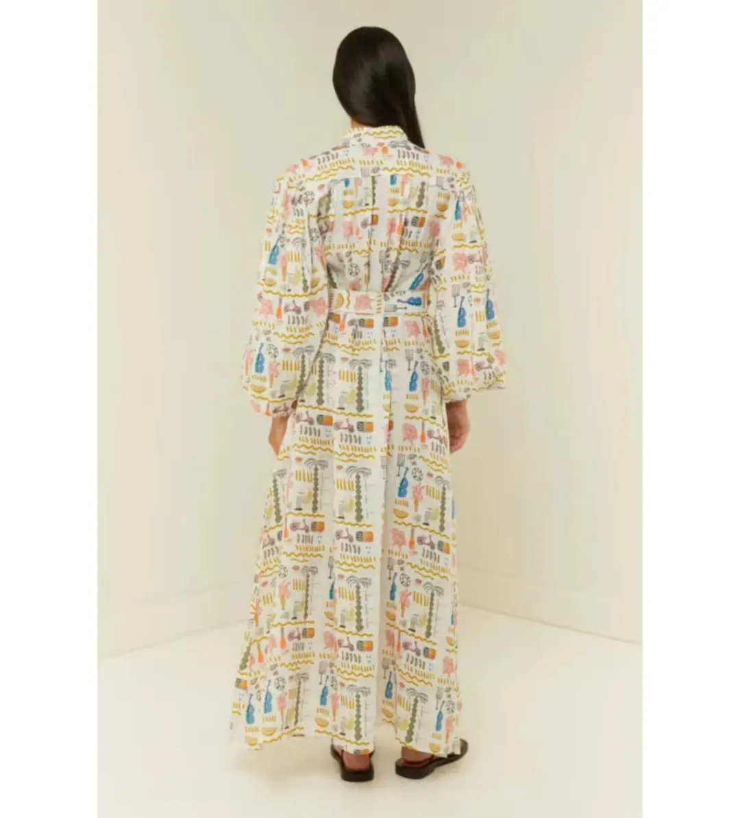 Palm Noosa Noddy Dress in Verano White AU 8 for rent on The Volte - main image