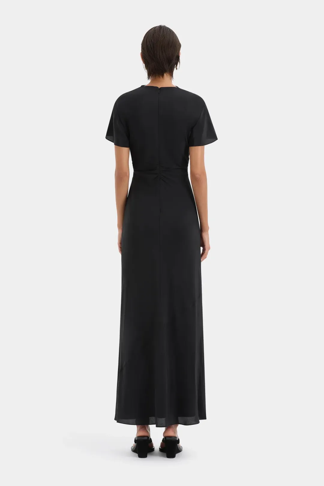 SIR Seameadow Bias Dress Black Size 14 for rent on The Volte - main image