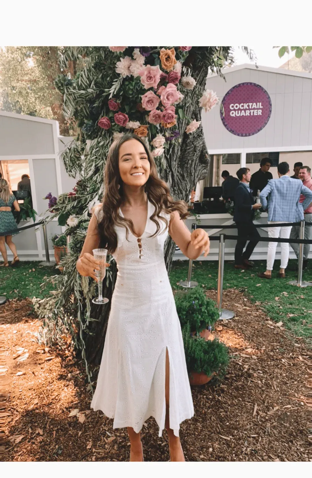 Alice McCall Wilde Grotto Midi Dress Porcelain White Size 4 for rent on The Volte - main image