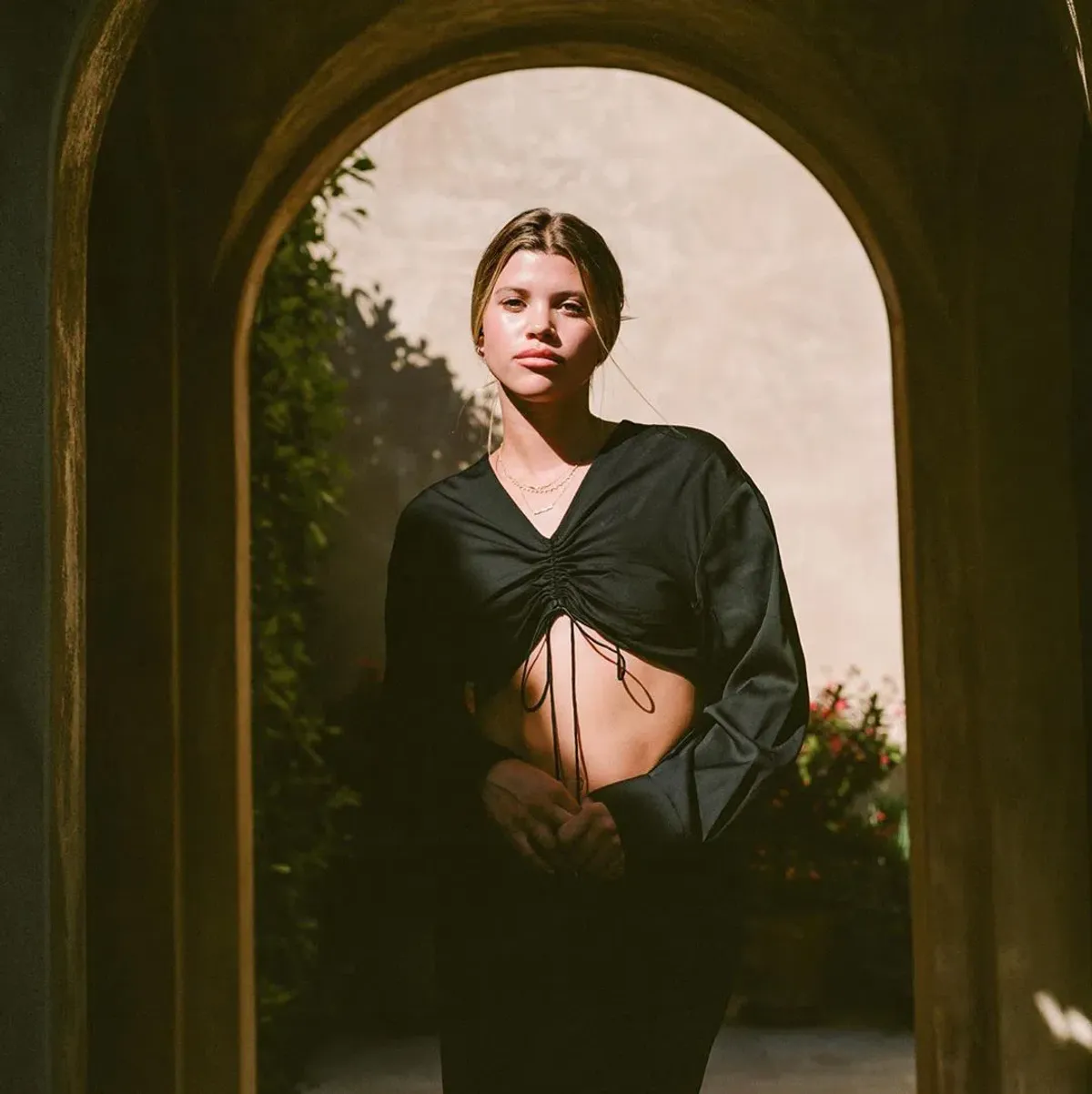 Christopher Esber Ruched Disconnect Shirt Dress Black Size AU 4 - Image 6