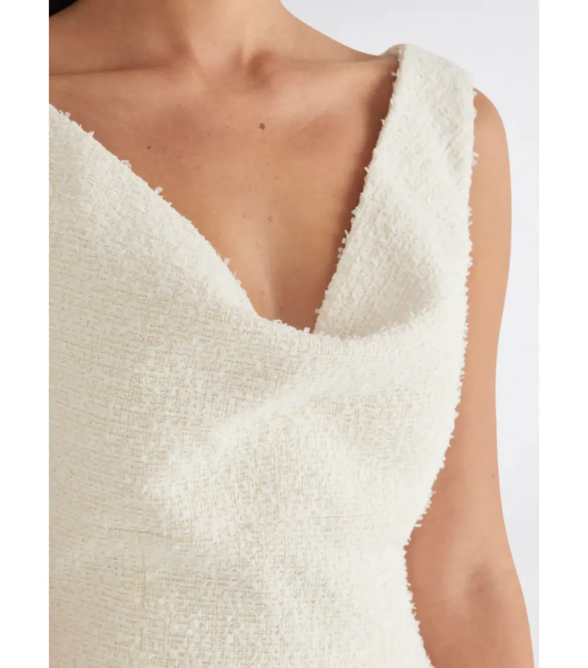 Anna Quan Bella Mini Dress Porcelain Size 10 - Image 3