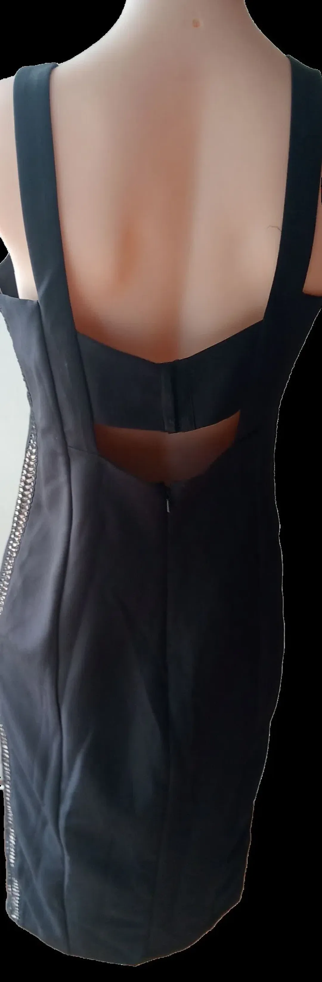 Bardot Bodycon Midi Dress Black Size 12 for rent on The Volte - main image