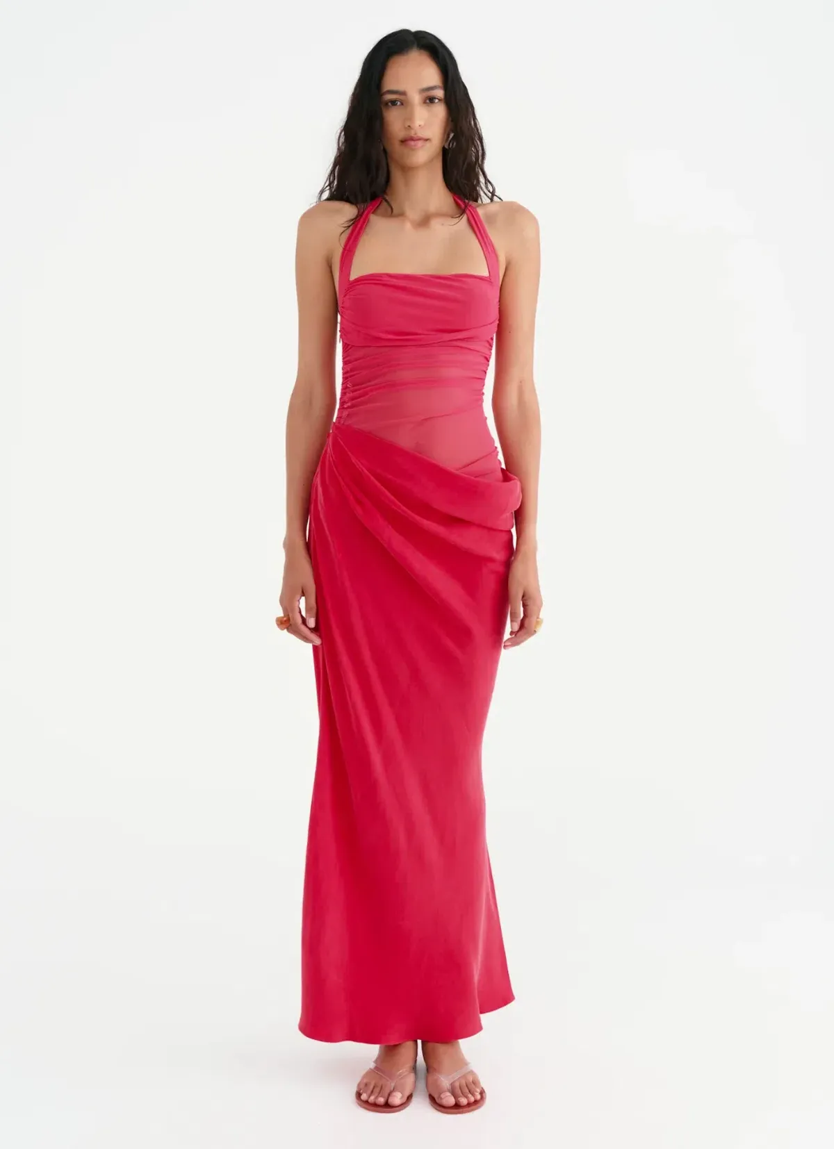 Benni Gina Maxi Dress  in Watermelon Size 8 - Image 1