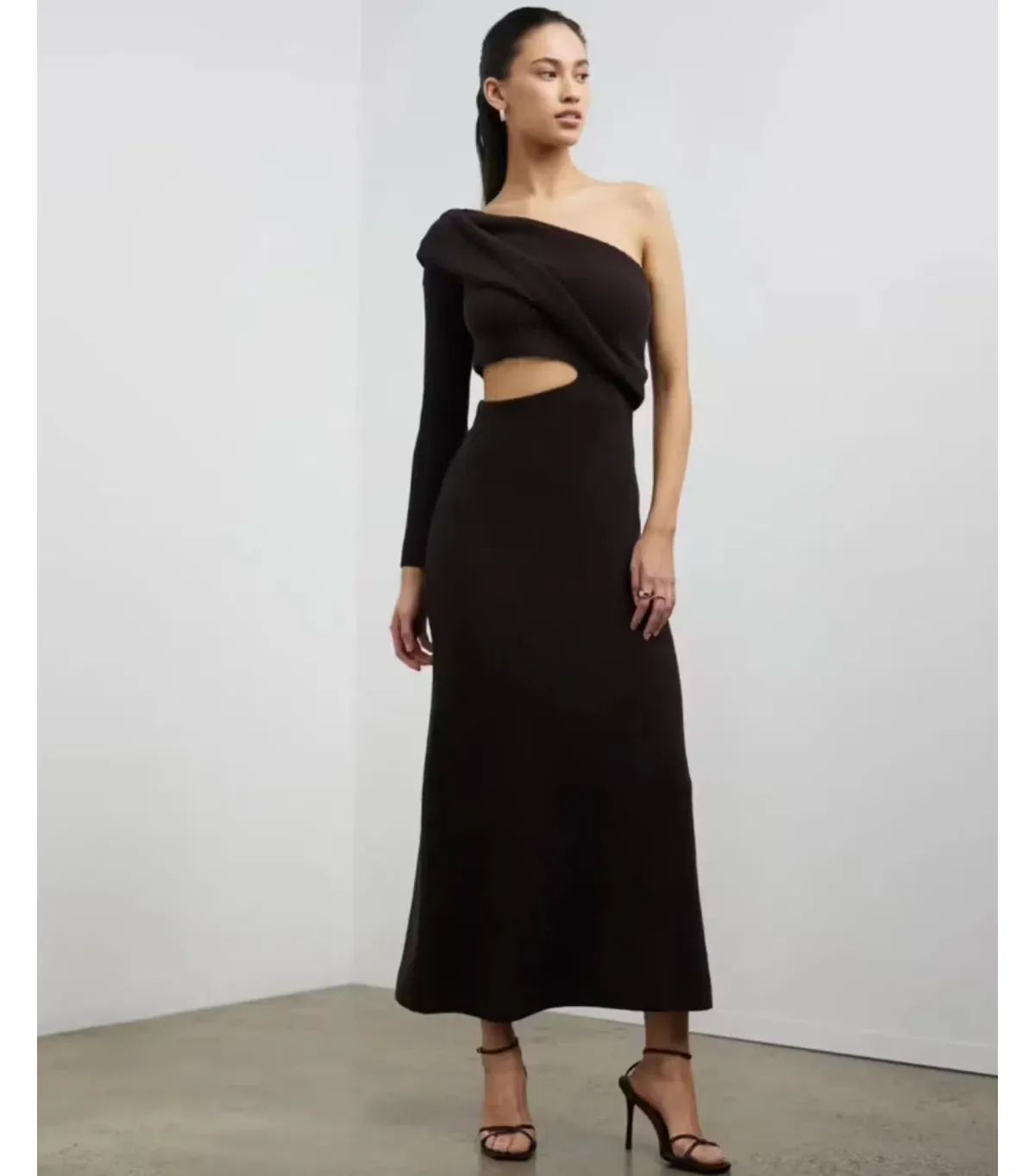 Camilla and Marc Javier Knit Dress Brown Size S / AU 6 - Image 1