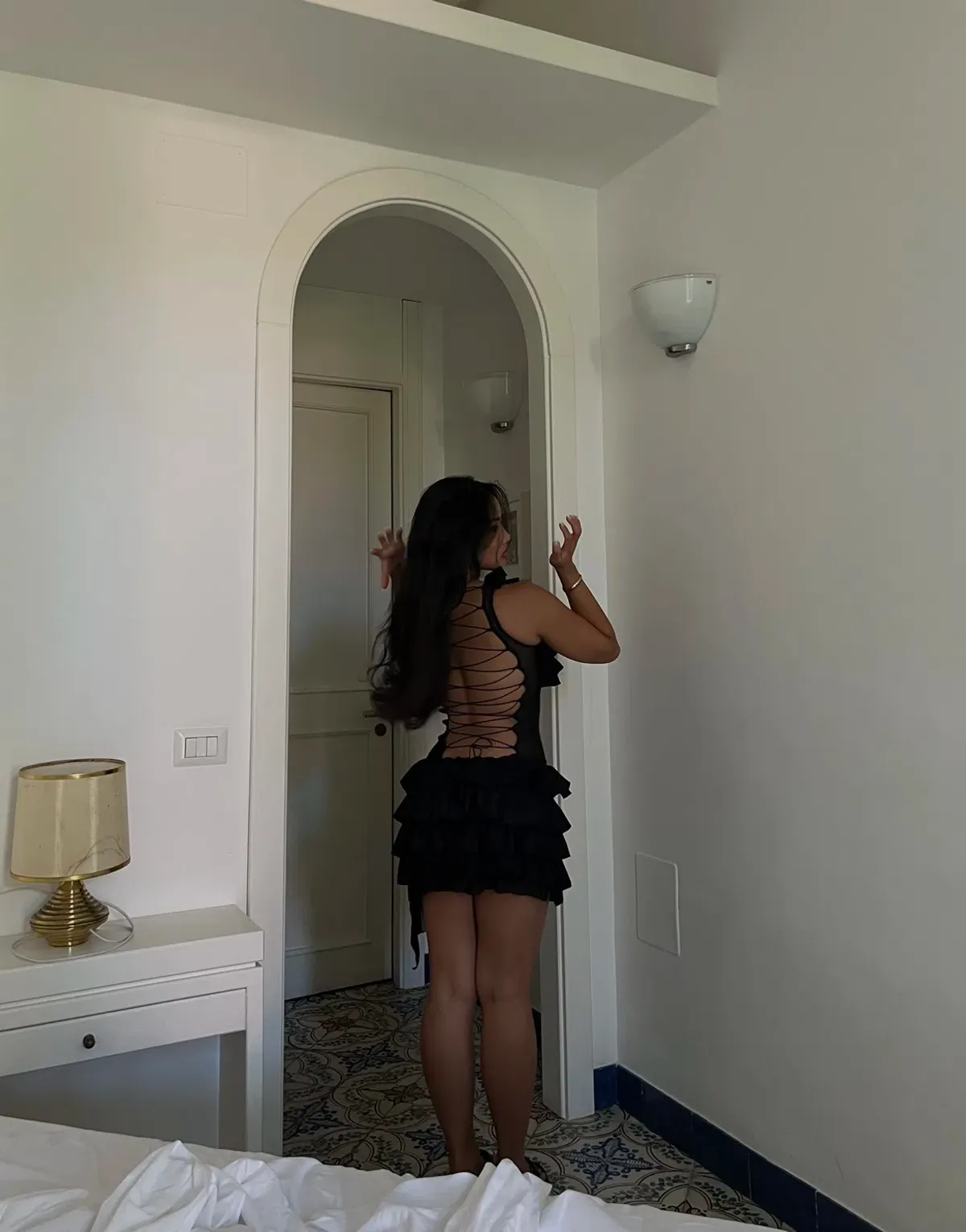 Bye Bambi Black Natalya Dress Black Size 10 - Image 3