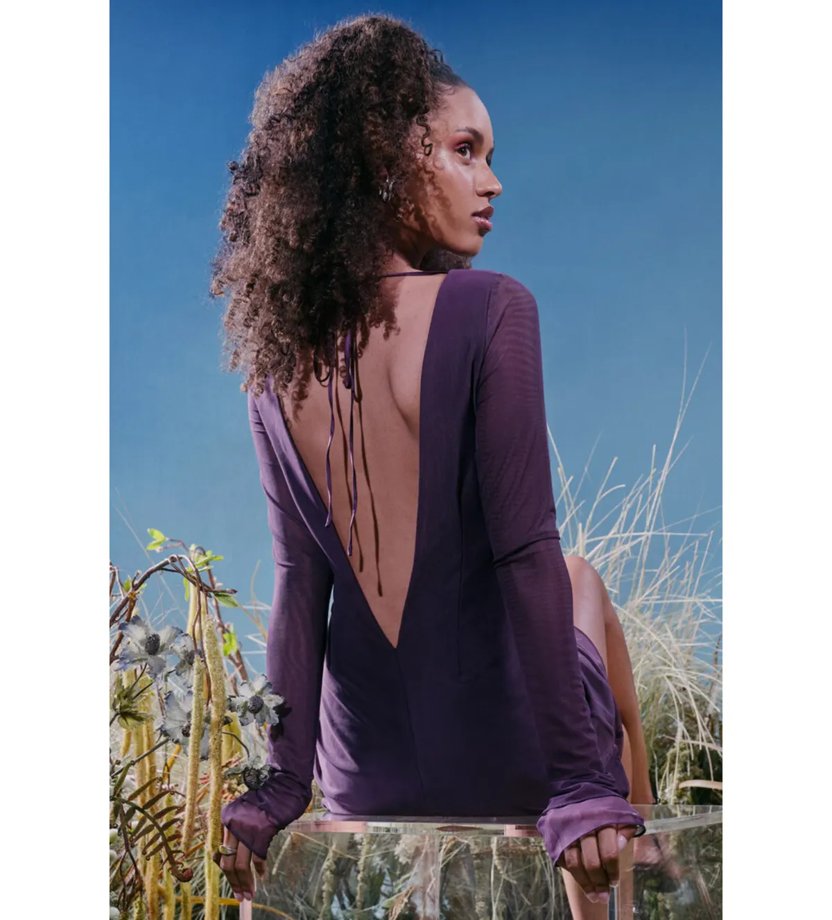 Mistress rocks Shadow Open Back Mini Dress AU 8 - Image 1