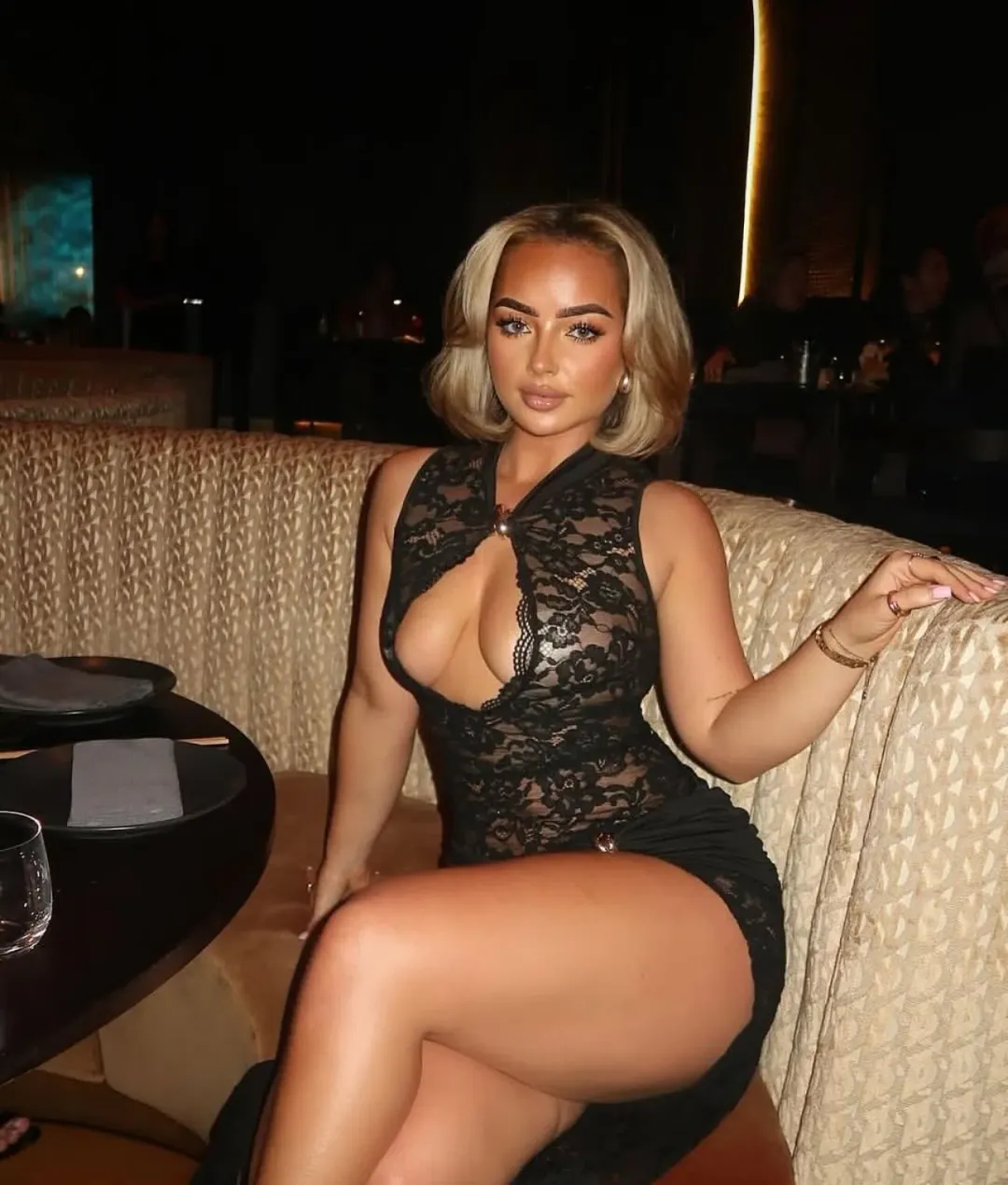 Murci Onyx Keyhole Black Size 6/S for rent on The Volte - main image