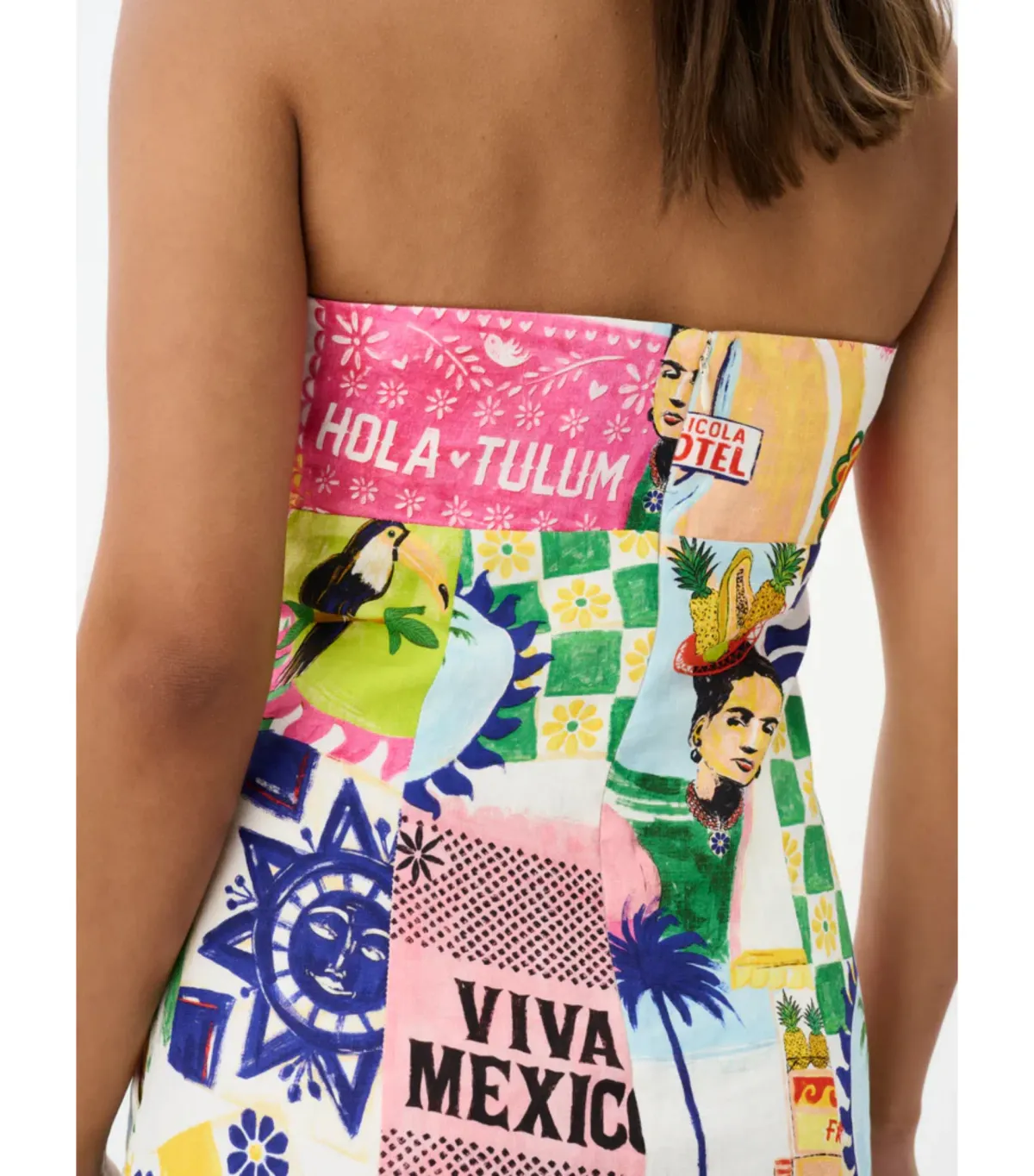 Roame Alba Mini Dress Hola Tulum Size 6 - Image 5