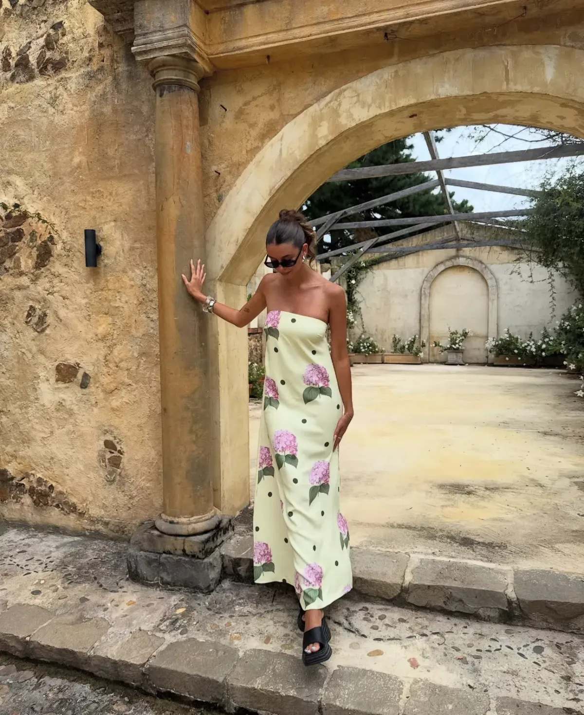 Palm Noosa Alessia Dress Portofino Polka Dot Size 12  - Image 6