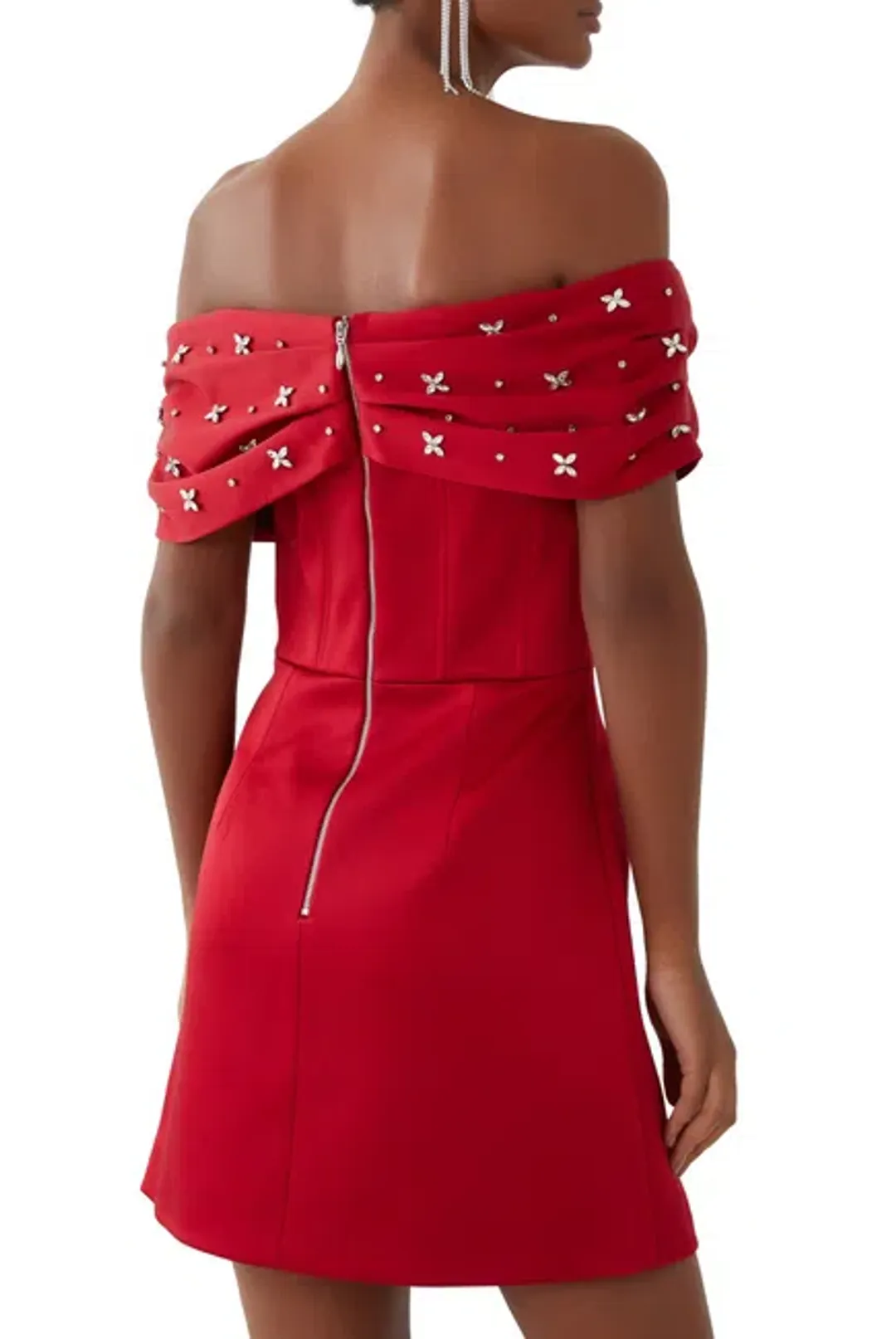 Rebecca Vallance Carmela Mini Red Size AU 8 for rent on The Volte - main image