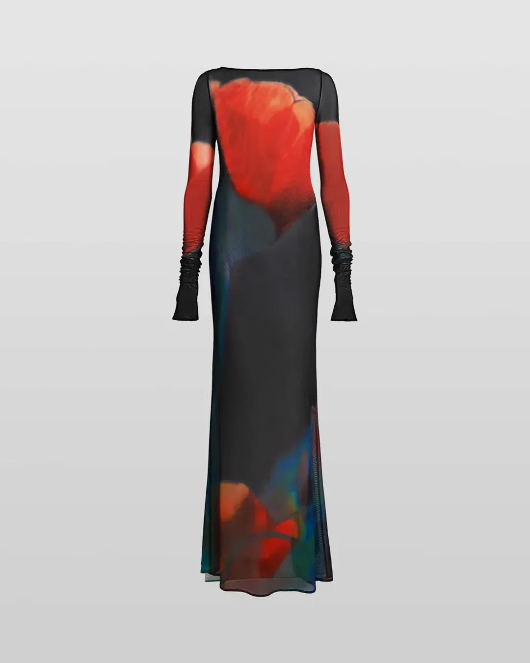 Rat & Boa Juniper Dress Floral Black Maxi Size 8 for rent on The Volte - main image