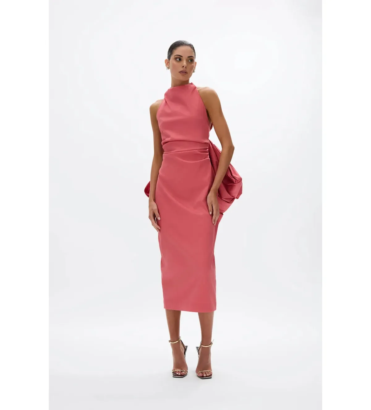 Rachel Gilbert Lottie Dress in Rosewater Size 10/M - Image 3