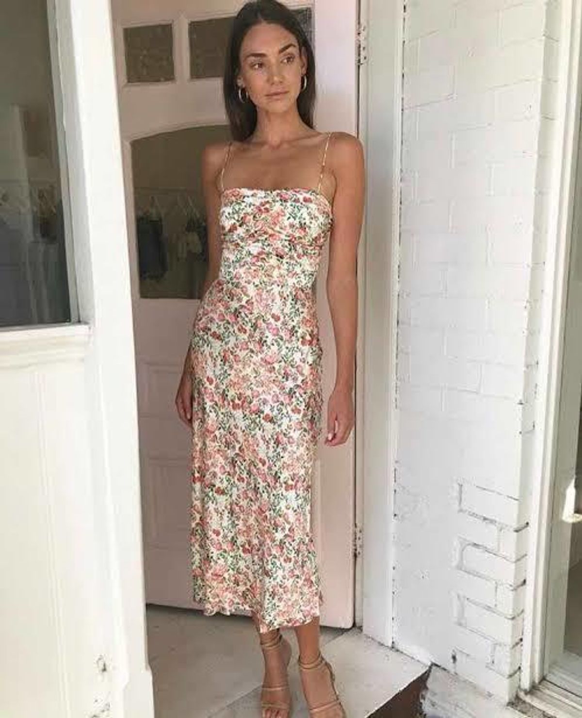 Bec & Bridge Camellia Delights Midi Dress - Image 1