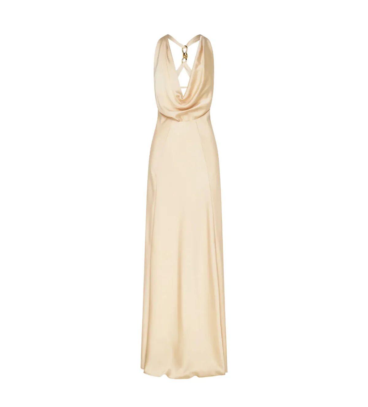 Manning Cartell Charmed Cowl Slip Dress Champagne Size AU 8 - Image 7