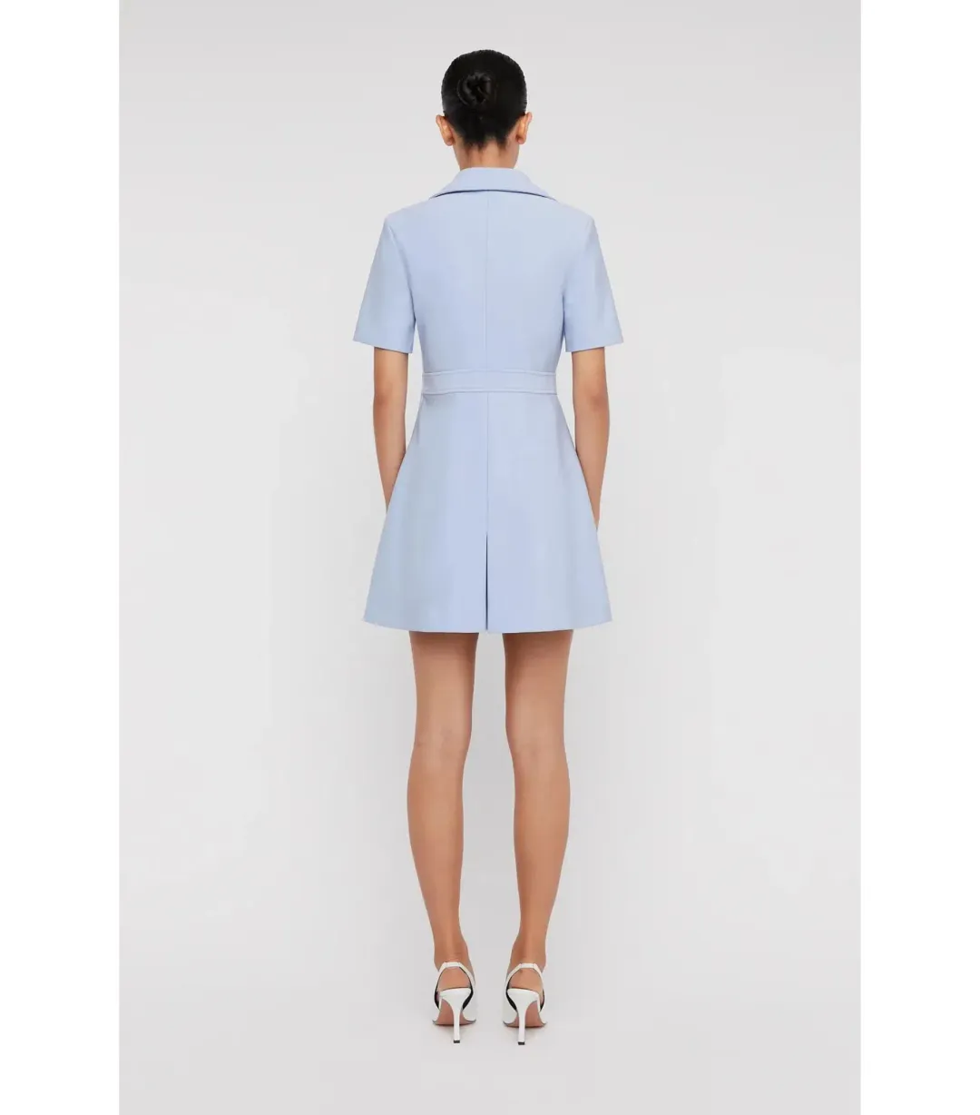 Scanlan Theodore Italian Milano Dress Blue Size AU 8 for rent on The Volte - main image