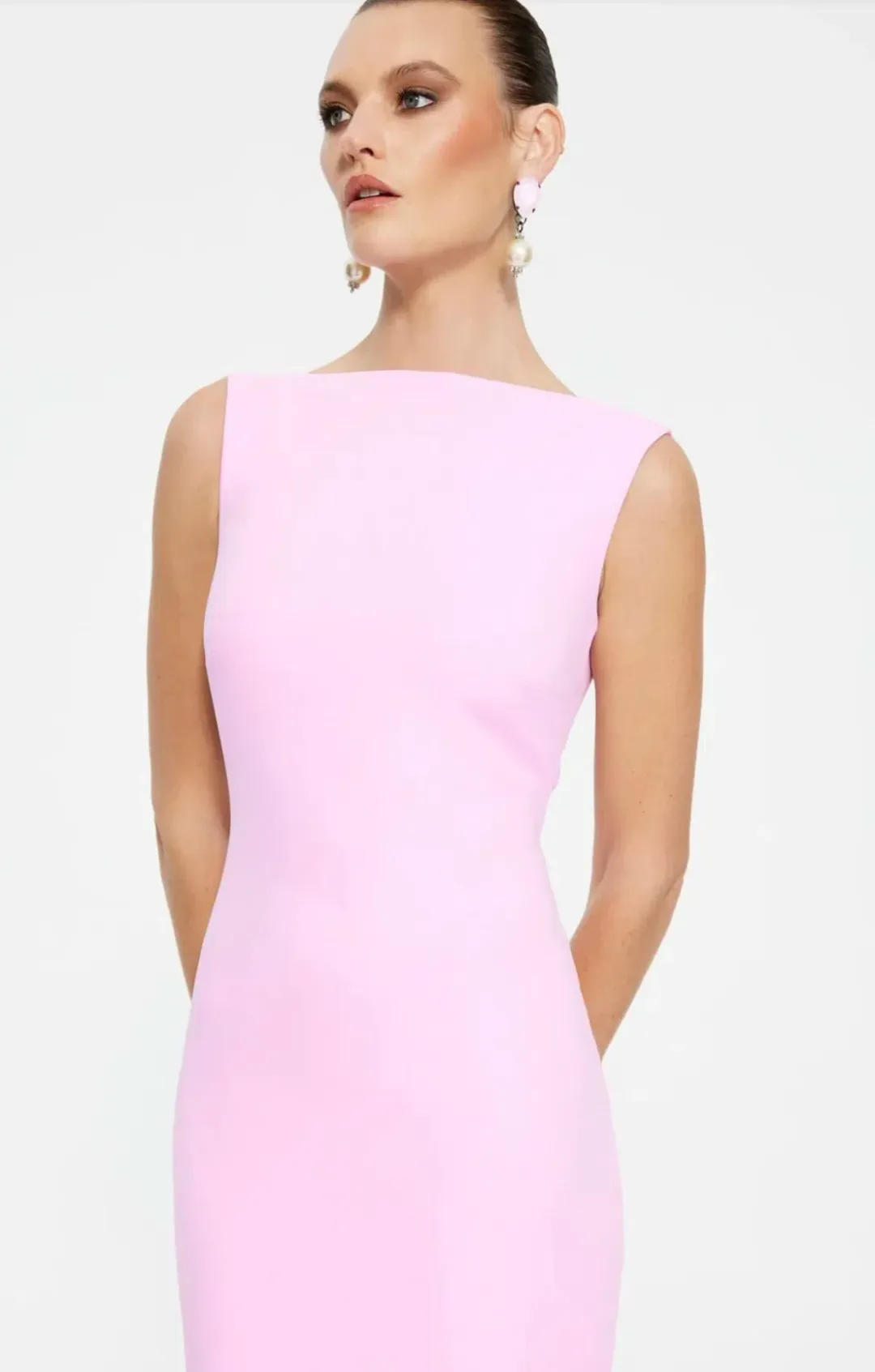 Effie Kats Verona Gown Pink Size AU 10 for rent on The Volte - main image