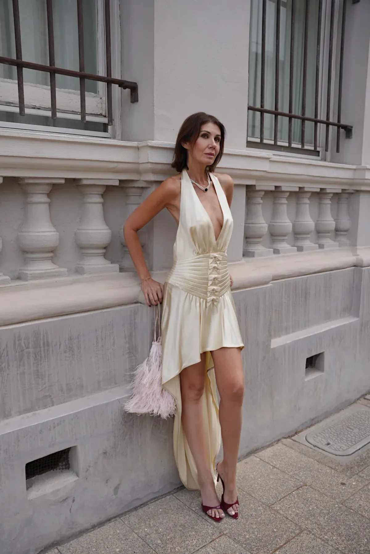 Orseund Iris Gown Cream Size AU 6  - Image 2