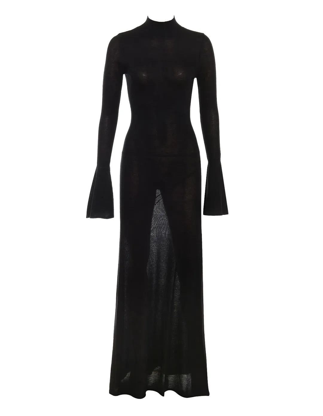 House of CB  Sancha Knit Maxi Dress in Black Size AU 8 for rent on The Volte - main image