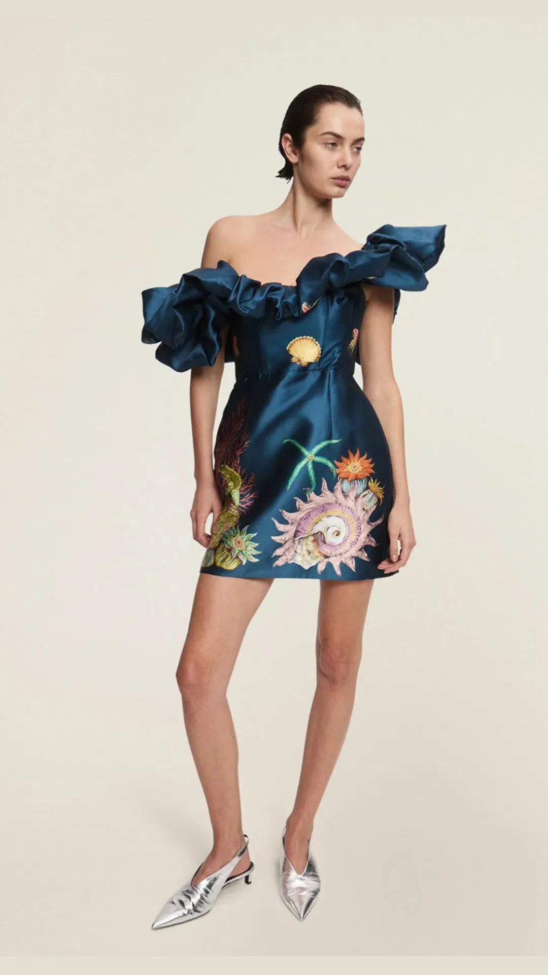 Alemais Dorian Mini Dress Size 10 for rent on The Volte - main image