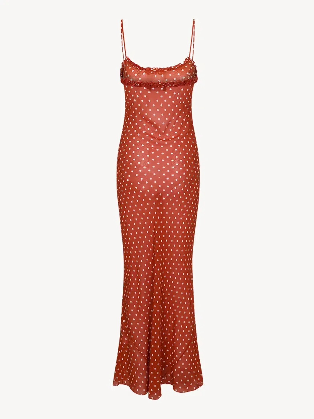 Realisation Par The Esmé Maxi Dress Rouge Spot Size 10 for rent on The Volte - main image