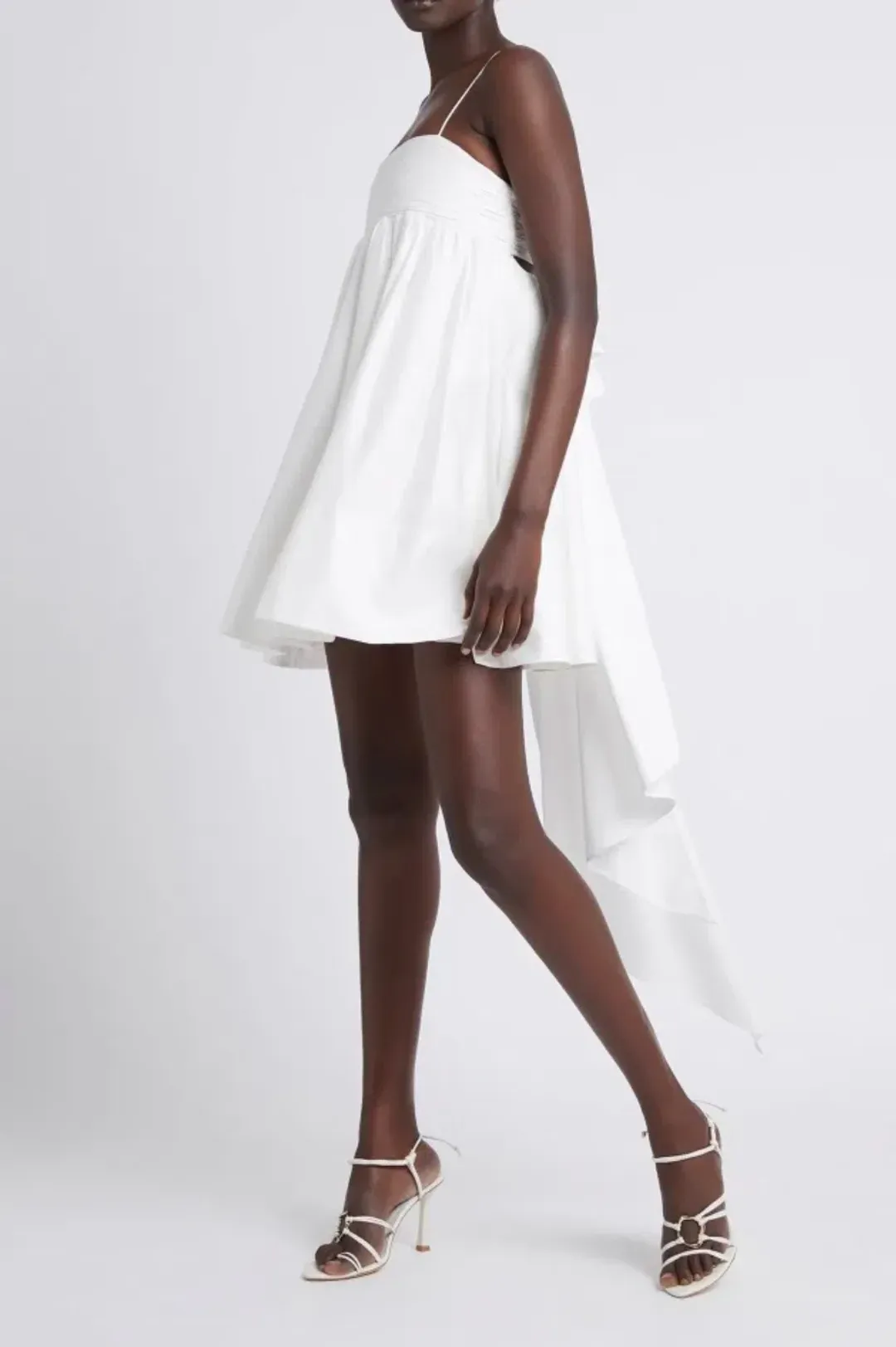 Aje Cantina Bow Back Mini White Size AU 8 for rent on The Volte - main image