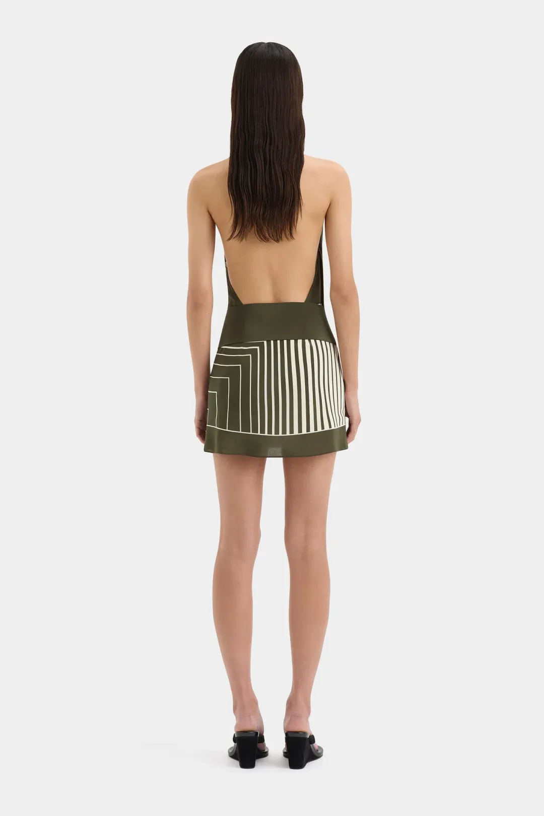 Sir the Label Leilana Mini Dress in Garden Stripe Size 6 for rent on The Volte - main image
