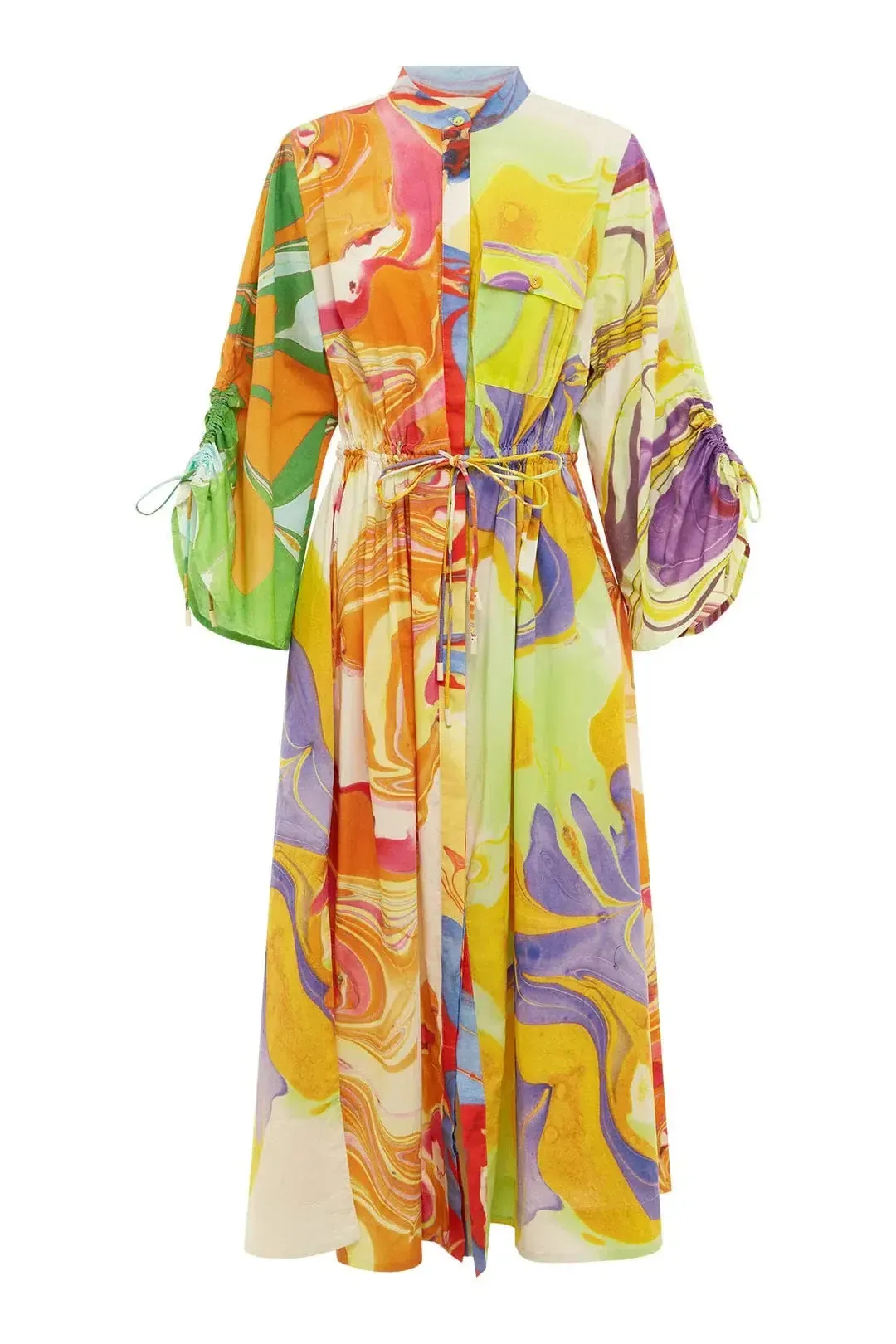 Alemais Luca Shirtdress Size 10  for rent on The Volte - main image