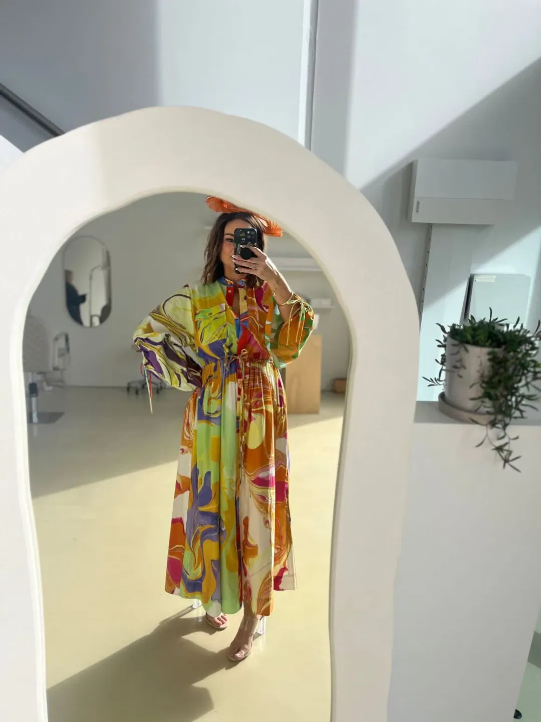 Alemais Luca Shirtdress Size 10  for rent on The Volte - main image