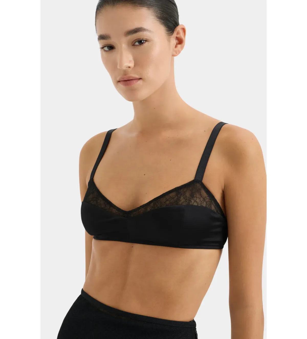 Sir The Label Dunya Draped Bralette with cardigan and skirt Size 1 - Image 4