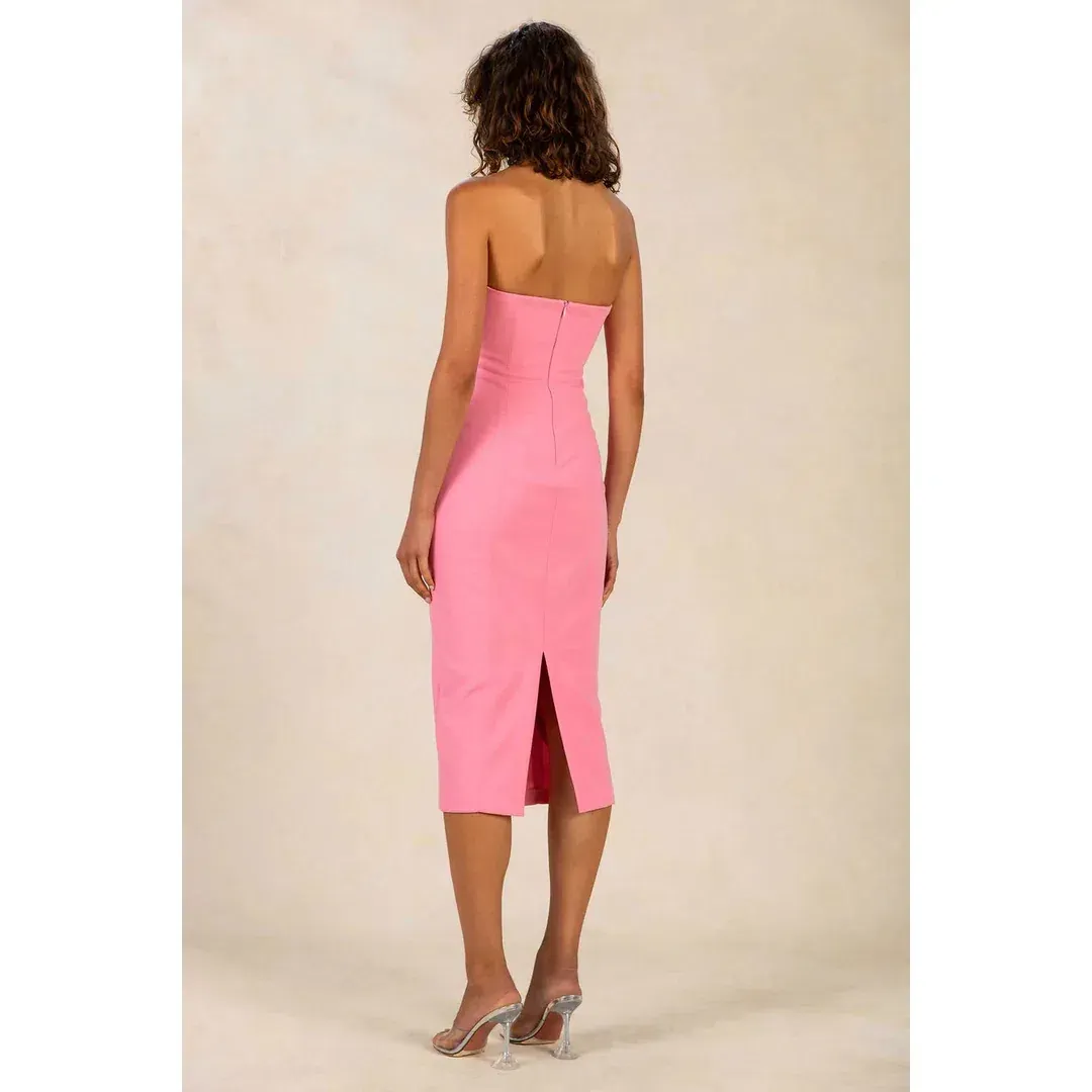 MISHA  Antonella Dress Pink Size 10 for rent on The Volte - main image