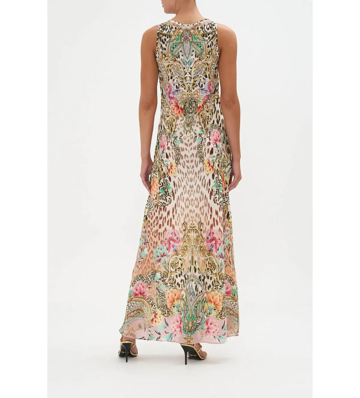 Camilla Bias Cut Tank Dress Queen Atlantis Size S / AU 10 - Image 3